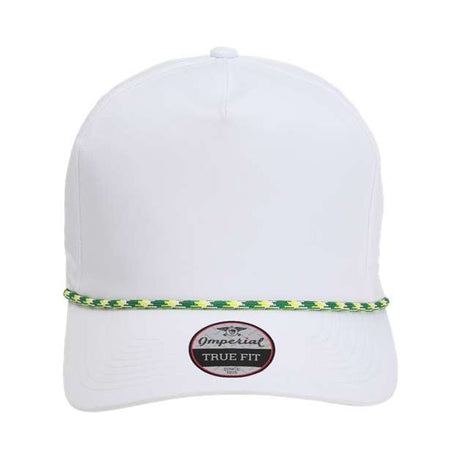 Imperial The Wrightson Cap - Imperial 5054 Imperial White/ Green-Yellow Adjustable
