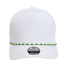 Imperial The Wrightson Cap - Imperial 5054 Imperial White/ Green-Yellow Adjustable