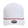 Imperial The Wrightson Cap - Imperial 5054 Imperial White/ Red-Black Adjustable
