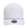 Imperial The Wrightson Cap - Imperial 5054 Imperial White/ Teal-Purple Adjustable