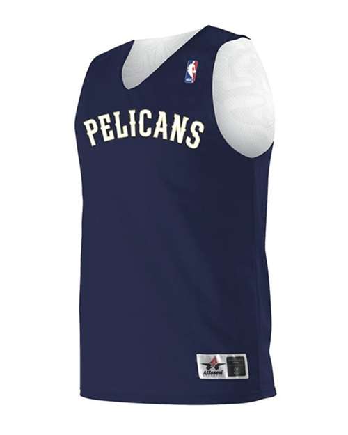 Alleson Athletic Men's NBA Logo'd Reversible Jersey - Alleson Athletic A115LA