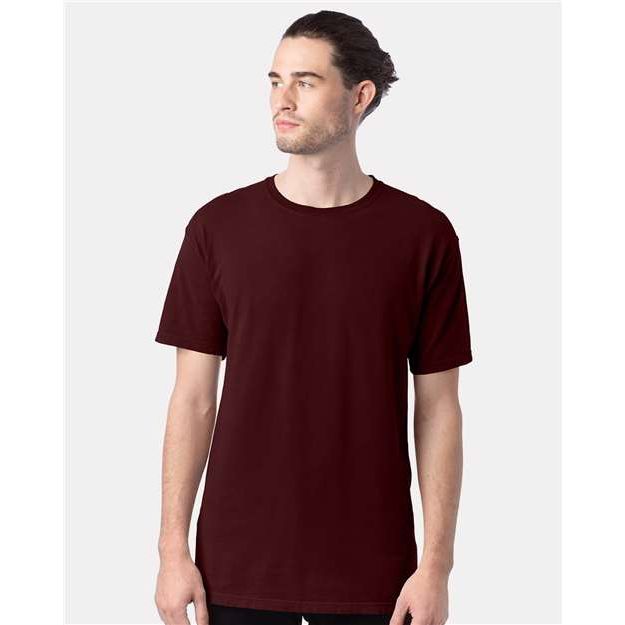 ComfortWash by Hanes Garment-Dyed T-Shirt - Maroon - ComfortWash by Hanes GDH100 ComfortWash by Hanes Maroon S