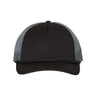 Richardson Low Pro Foamie Trucker Cap - Richardson 213 Richardson Black/ Charcoal/ Black Adjustable