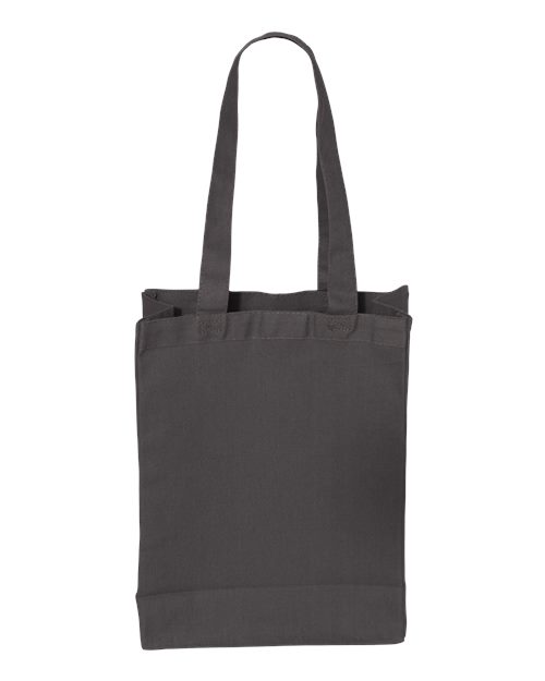 Q-Tees 12L Gussetted Shopping Bag - Q-Tees Q1000 Q-Tees Charcoal One Size