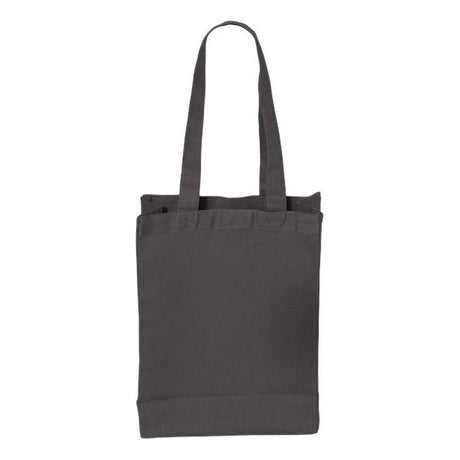 Q-Tees 12L Gussetted Shopping Bag - Q-Tees Q1000 Q-Tees Charcoal One Size