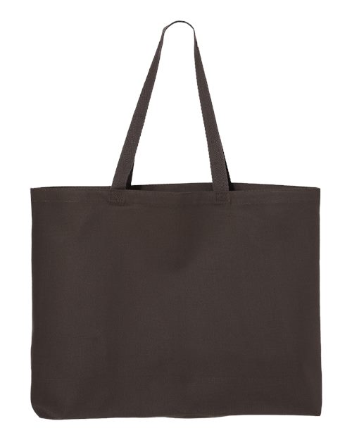 Q-Tees 25L Jumbo Tote - Q-Tees Q600 Q-Tees Charcoal One Size