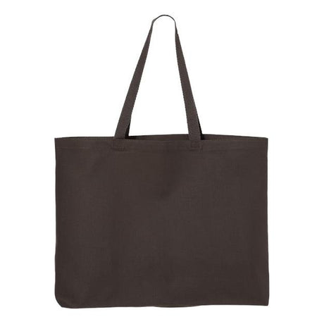 Q-Tees 25L Jumbo Tote - Q-Tees Q600 Q-Tees Charcoal One Size