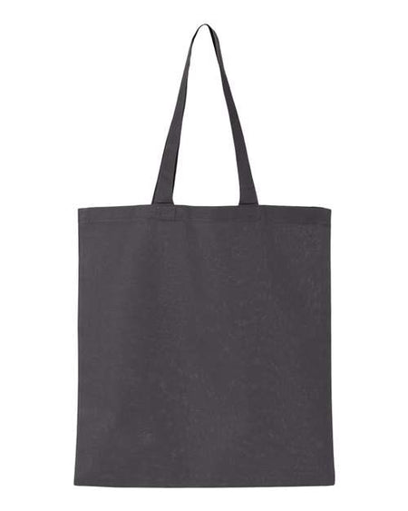 Q-Tees Economical Tote - Q-Tees QTB Q-Tees Charcoal One Size