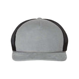 Richardson Troutdale Corduroy Trucker Cap - Richardson 930 Richardson Light Grey/ Black Adjustable