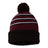 Richardson Pom Cuffed Beanie - Richardson 134 Richardson Maroon/ Black/ White One Size