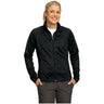 Ladies Tricot Track Jacket DRI-EQUIP Black/Black X-Small