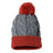Richardson Chunk Twist Cuffed Beanie - Richardson 141R Richardson Heather Grey/ Rust One Size