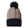Richardson Chunk Twist Cuffed Beanie - Richardson 141R Richardson Stone/ Navy One Size