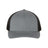 Richardson Youth Trucker Snapback Cap - Richardson 112Y Richardson Heather Grey/ Black Adjustable