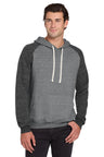 Jerzees  ®  Snow Heather French Terry Raglan Hoodie 90M - Jerzees 90M