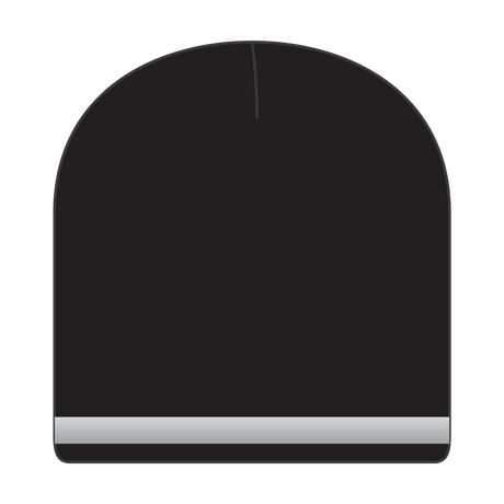OTTO CAP 9" Classic Knit Beanie w/ Reflective Stripe OTTO 91-1237