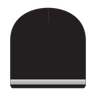 OTTO CAP 9" Classic Knit Beanie w/ Reflective Stripe OTTO 91-1237