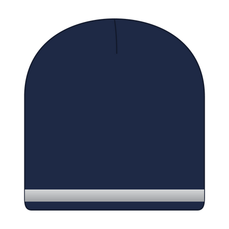 OTTO CAP 9" Classic Knit Beanie w/ Reflective Stripe OTTO 91-1237