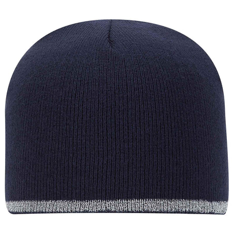 OTTO CAP® 9" Classic Knit Beanie w/ Reflective Stripe OTTO 91-1237
