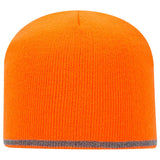 OTTO CAP® 9" Classic Knit Beanie w/ Reflective Stripe OTTO 91-1237