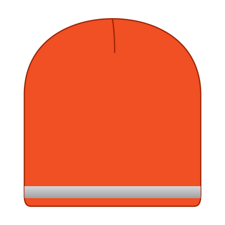 OTTO CAP 9" Classic Knit Beanie w/ Reflective Stripe OTTO 91-1237