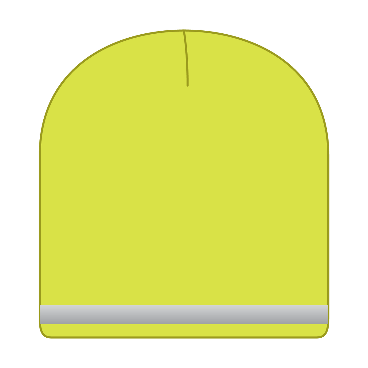 OTTO CAP 9" Classic Knit Beanie w/ Reflective Stripe OTTO 91-1237