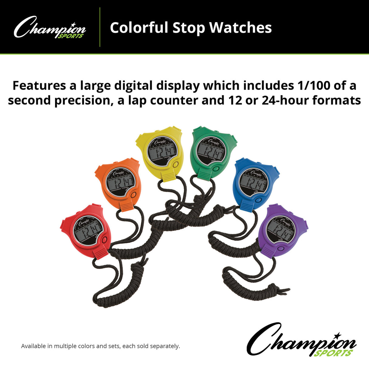 STOPWATCH BLACK