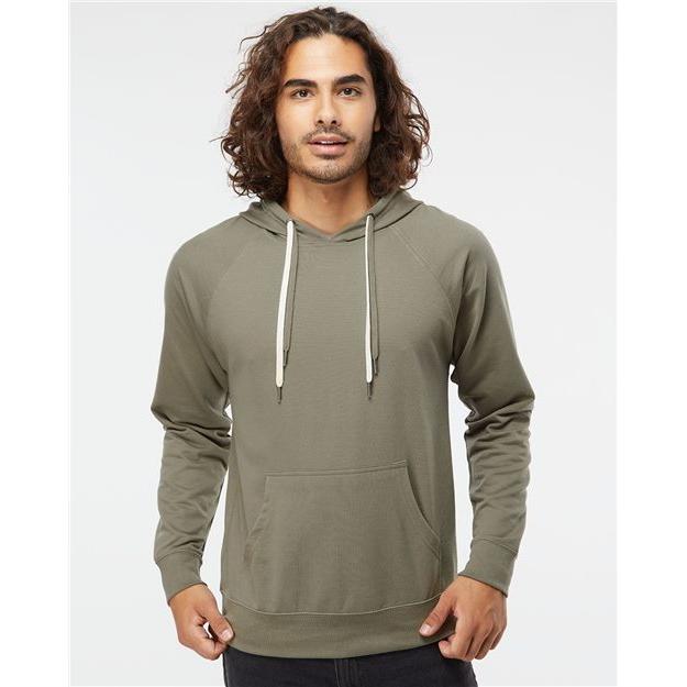 Independent Trading Co. Icon Lightweight Loopback Terry Hooded Sweatshirt - Independent Trading Co. SS1000 Independent Trading Co.