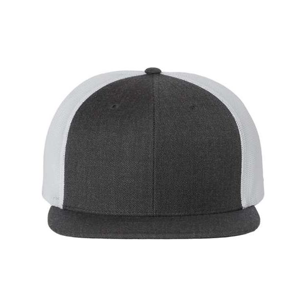 Richardson Wool Blend Flat Bill Trucker Cap - Richardson 511 Richardson