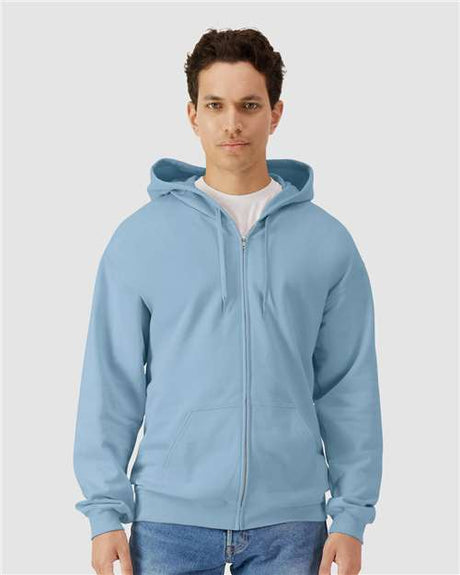 Gildan SF600 Unisex Softstyle Full-Zip Hooded Sweatshirt