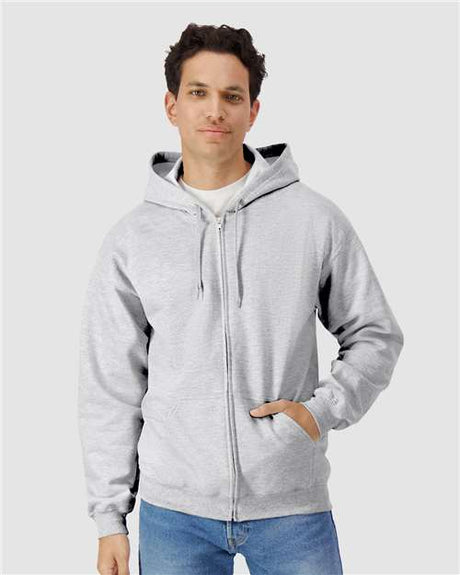 Gildan SF600 Unisex Softstyle Full-Zip Hooded Sweatshirt