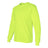 Mens Ultra Cotton 50/50 Cotton/Poly Long Sleeve T-Shirt - Safety Green T-Shirts Joe's USA Safety Green (50/50 Cotton Poly) Small