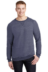 Jerzees  ®  Snow Heather French Terry Raglan Crew 91M - Jerzees 91M