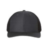 Richardson Twill Back Trucker Cap - Richardson 312 Richardson Charcoal/ Black Adjustable