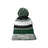 Pom Pom Team Beanie DRI-EQUIP Forest Green/Black/White