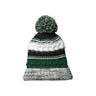 Pom Pom Team Beanie DRI-EQUIP Forest Green/Black/White