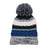 Pom Pom Team Beanie DRI-EQUIP True Royal/Black/White