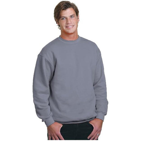Bayside Unisex Union-Made Crewneck Sweatshirt - Bayside 2105 Bayside Black M