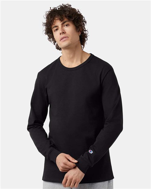 Champion T453 Unisex Heritage Jersey Long Sleeve T-Shirt