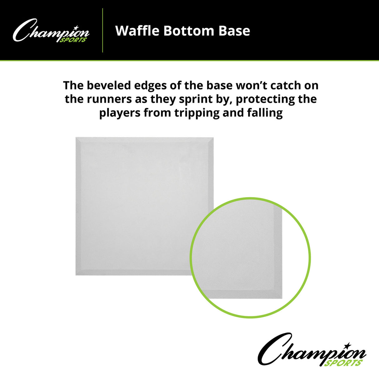 Champion Sports WAFFLE BOTTOM BASE
