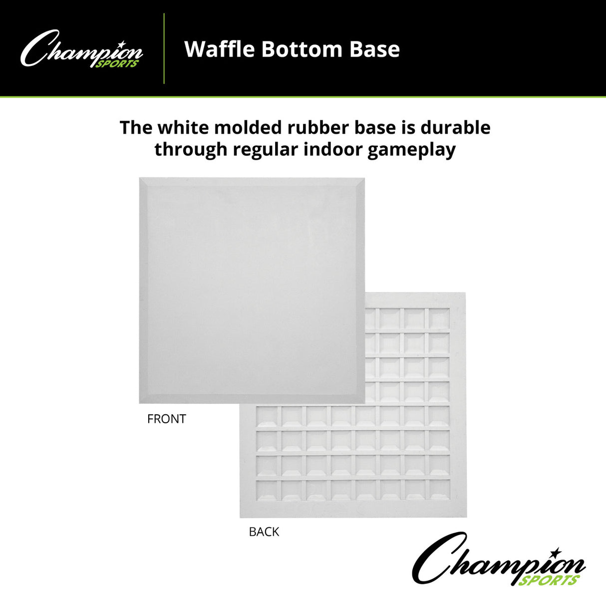 Champion Sports WAFFLE BOTTOM BASE