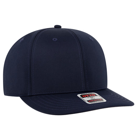 OTTO CAP 6 Panel Pro Style Snapback Hat OTTO 930-1 Otto Cap 004 - Navy OSFM - Adult