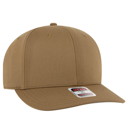 OTTO CAP 6 Panel Pro Style Snapback Hat OTTO 930-1 Otto Cap 084 - Coyote Brown OSFM - Adult