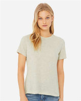 BELLA + CANVAS Women’s Relaxed Fit Heather CVC Tee - BELLA + CANVAS 6400CVC