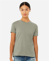 BELLA + CANVAS Women’s Relaxed Fit Heather CVC Tee - BELLA + CANVAS 6400CVC