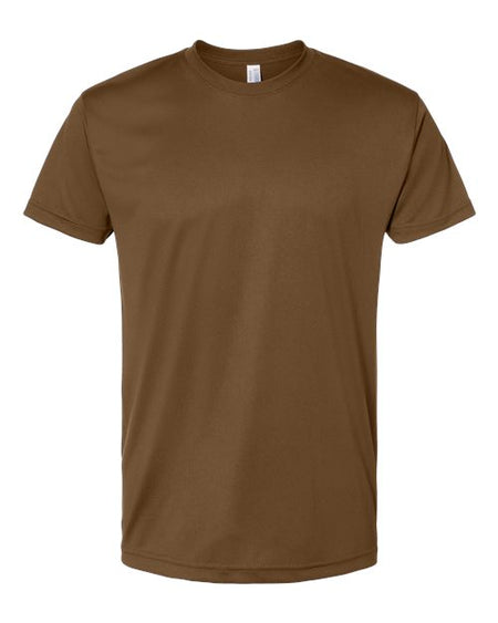 Bayside USA-Made Performance T-Shirt - Bayside 5300 Bayside Coyote Brown S