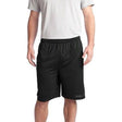 Joe's USA Tough Mesh Pocket Short Pocket Short DRI-EQUIP Black X-Small
