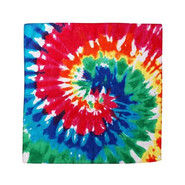 Valucap ValuMask Bandana - Valucap VC21 Valucap Rainbow Tie-Dye One Size