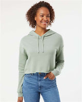 Independent Trading Co. Women’s Lightweight Crop Hooded Sweatshirt - Independent Trading Co. AFX64CRP