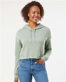 Independent Trading Co. Women’s Lightweight Crop Hooded Sweatshirt - Independent Trading Co. AFX64CRP
